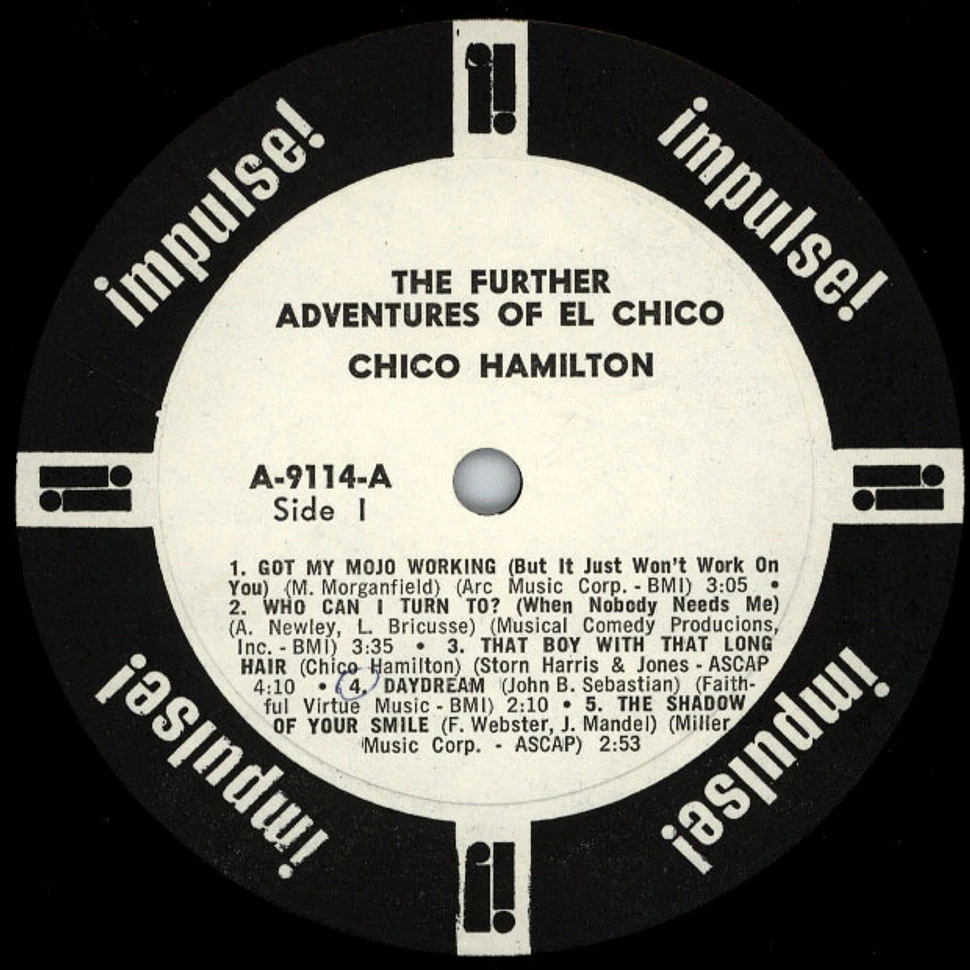 Chico Hamilton - The Further Adventures Of El Chico