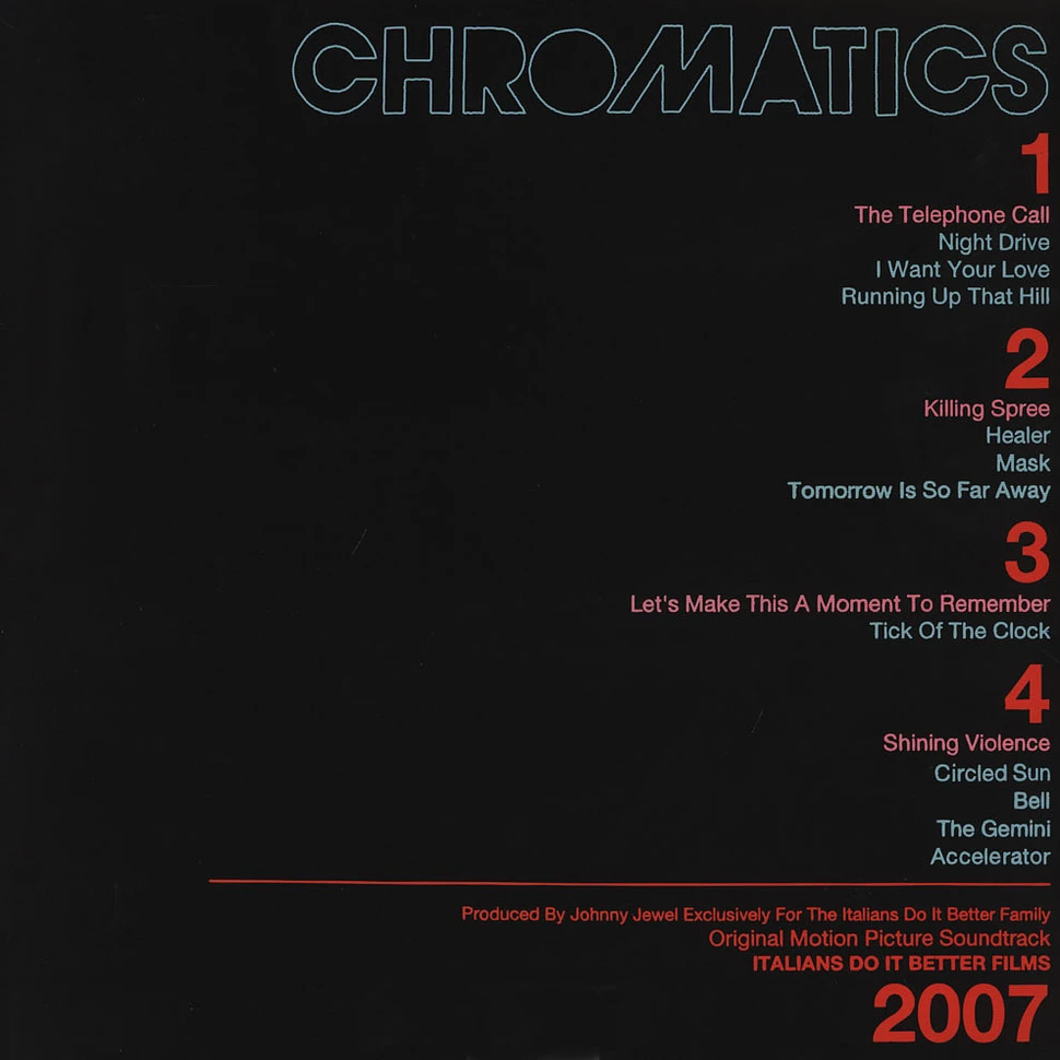 Chromatics - Night Drive White Vinyl Edition