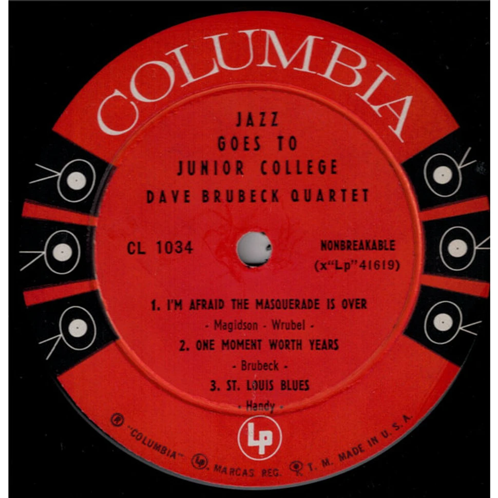 The Dave Brubeck Quartet - Jazz Goes To Junior College