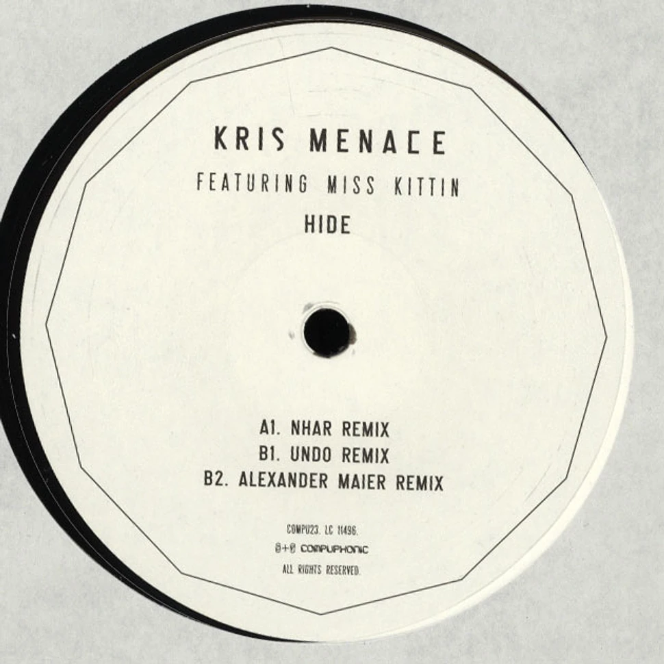 Kris Menace feat. Miss Kittin - Hide