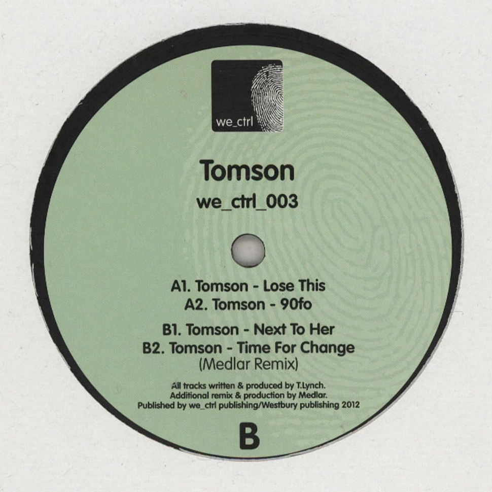 Tomson - WE_CTRL003