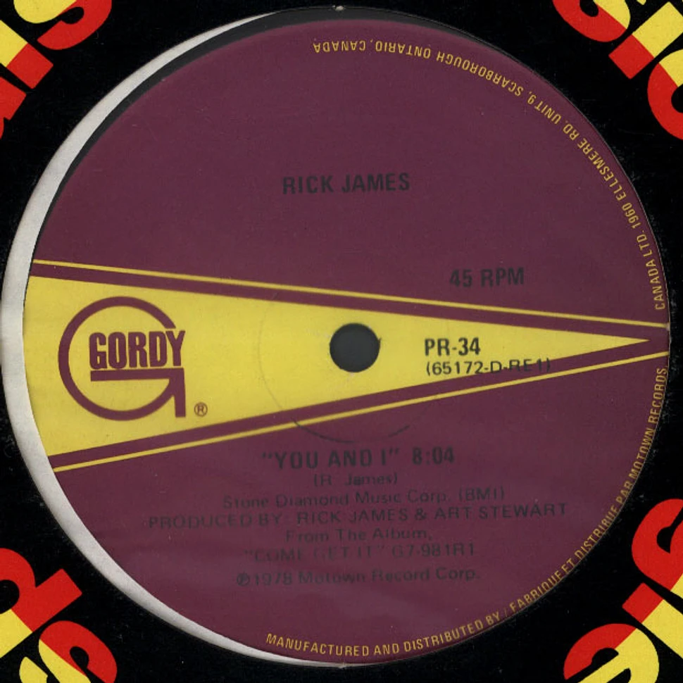 Rick James - You And I