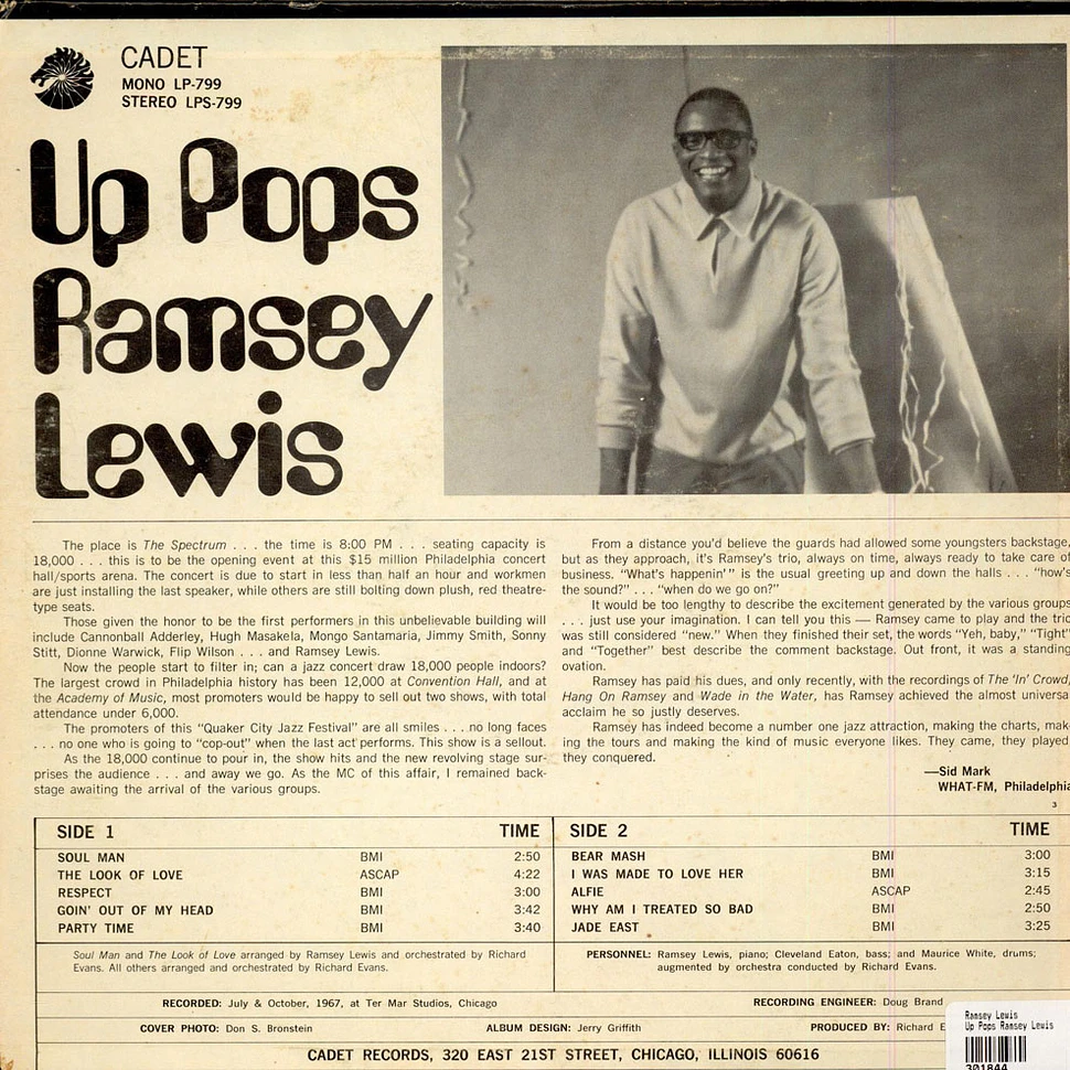 Ramsey Lewis - Up Pops Ramsey Lewis