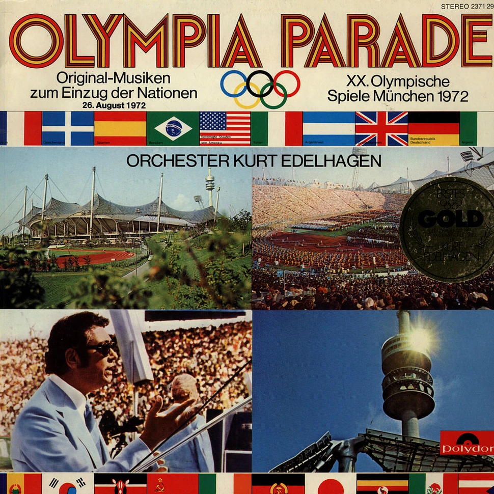 Orchester Kurt Edelhagen - Olympia Parade (Original-Musiken Zum Einzug Der Nationen 26. August 1972 - XX. Olympische Spiele München 1972)