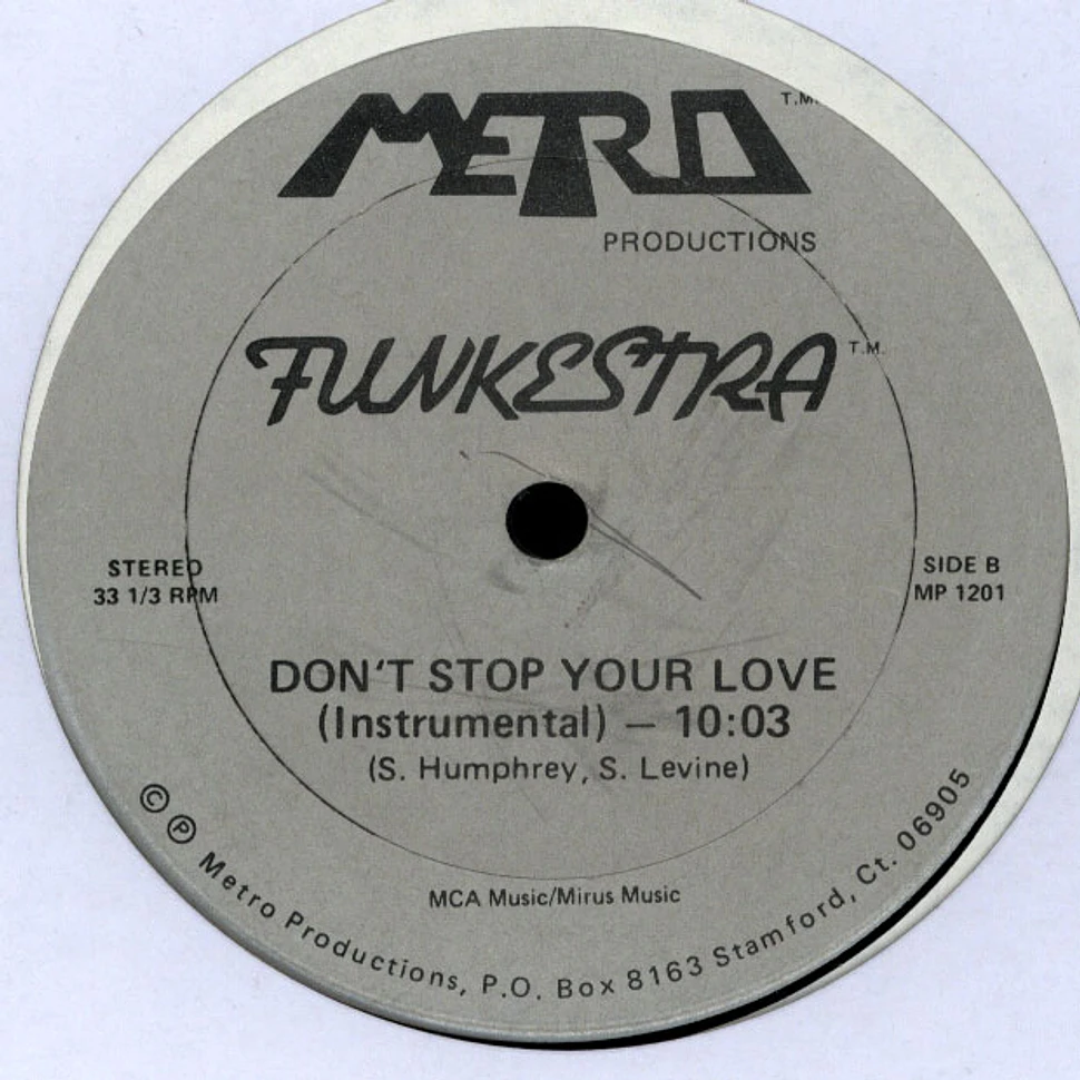 Funkestra - Don't Stop Your Love
