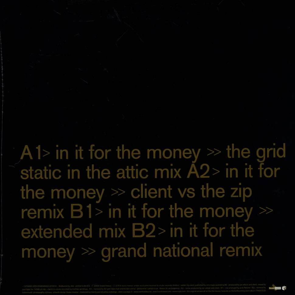 Client - In It For The Money