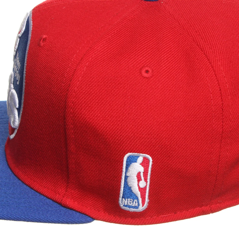 Mitchell & Ness - New Jersey Nets NBA XL Logo 2 Tone Snapback Cap