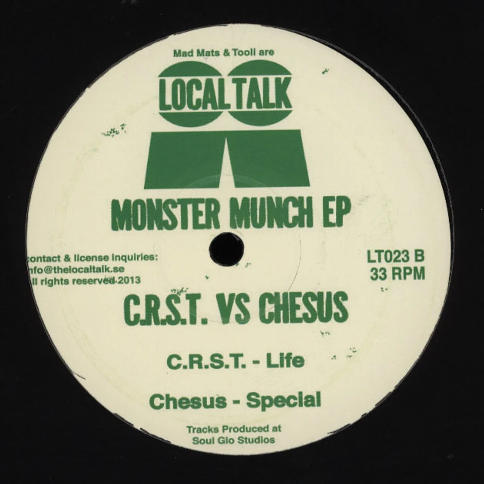 C.R.S.T. VS Chesus - Monster Munch EP