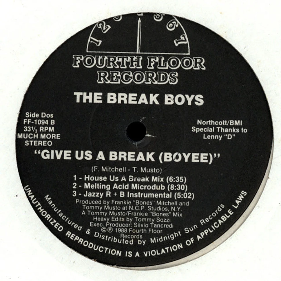 The Break Boys - Give Us A Break (Boyee)