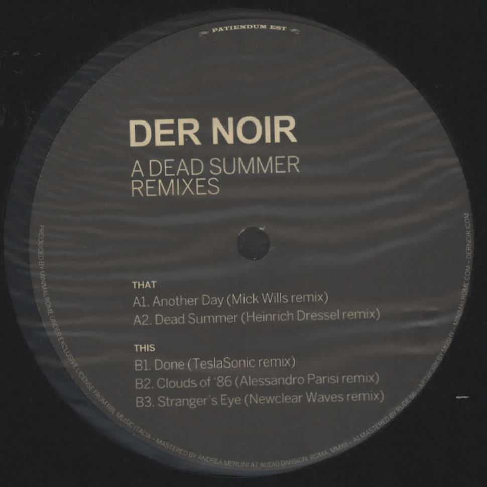 Der Noir - A Dead Summer (Remixes)