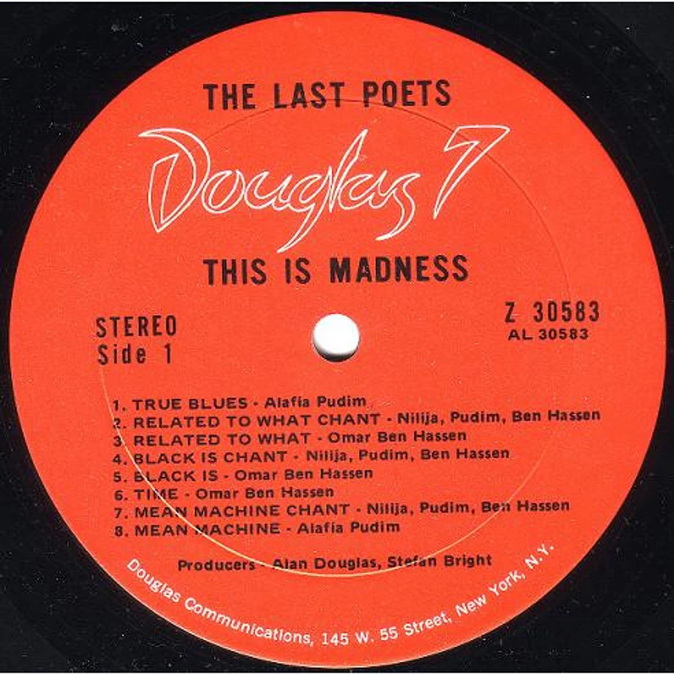 The Last Poets - This Is Madness