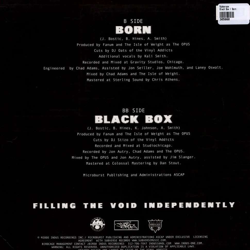 Rubberoom - Black Box / Born