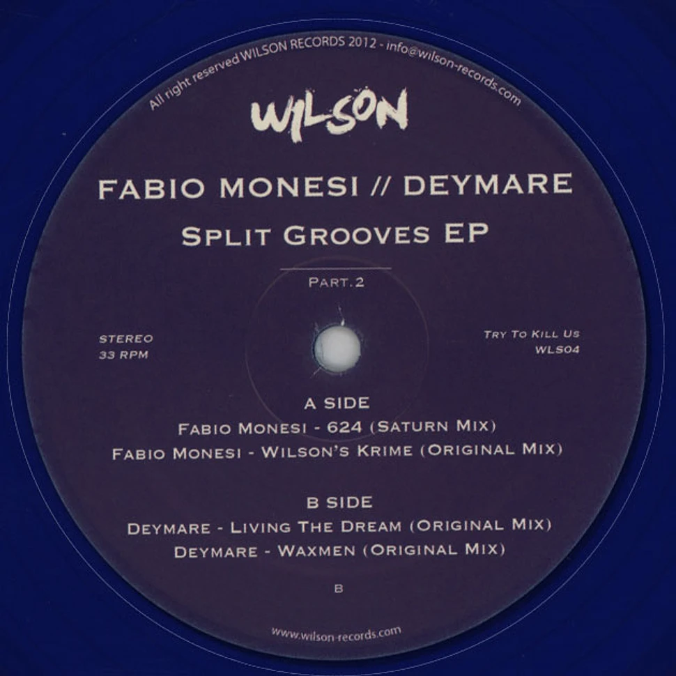 Fabio Monesi / Deymare - Split Grooves EP Part 2