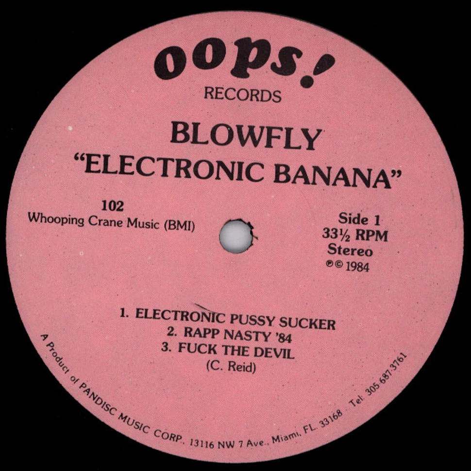 Blowfly - Electronic Banana