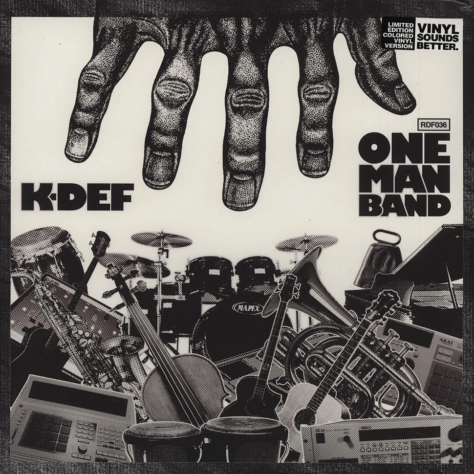 K-Def - One Man Band Green Vinyl Edition