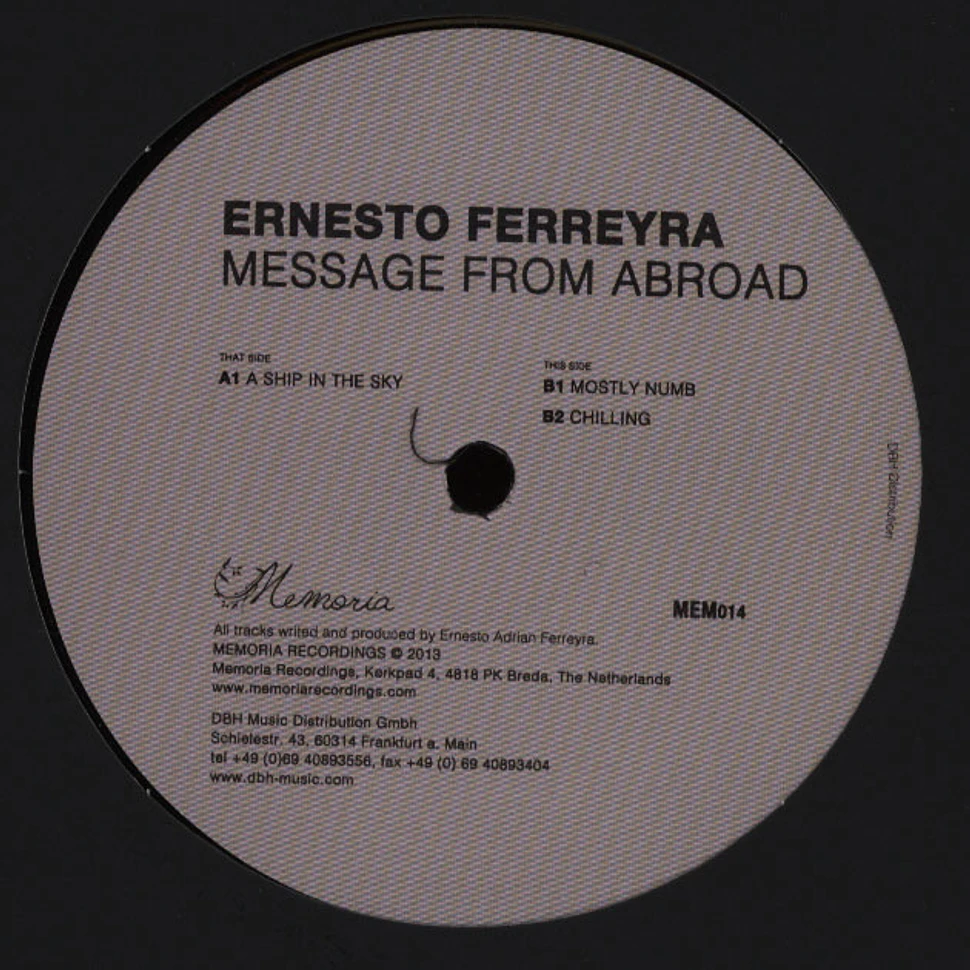 Ernesto Ferreyra - Message From Abroad