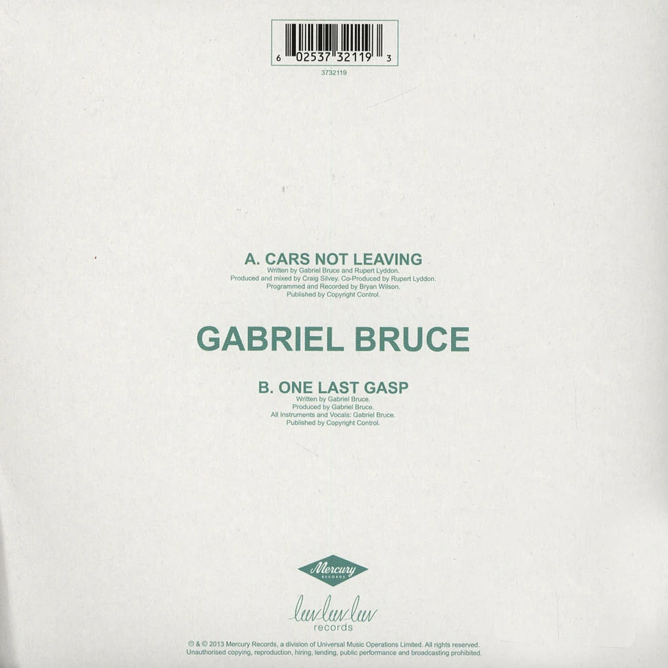 Gabriel Bruce - Cars Not Leaving