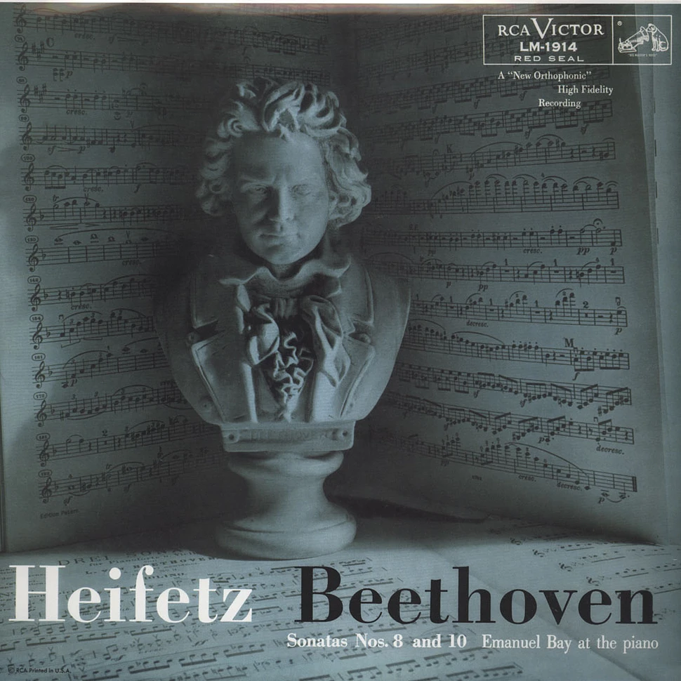 Jascha Heifetz - Beethoven Sonatas Nos 8 & 10