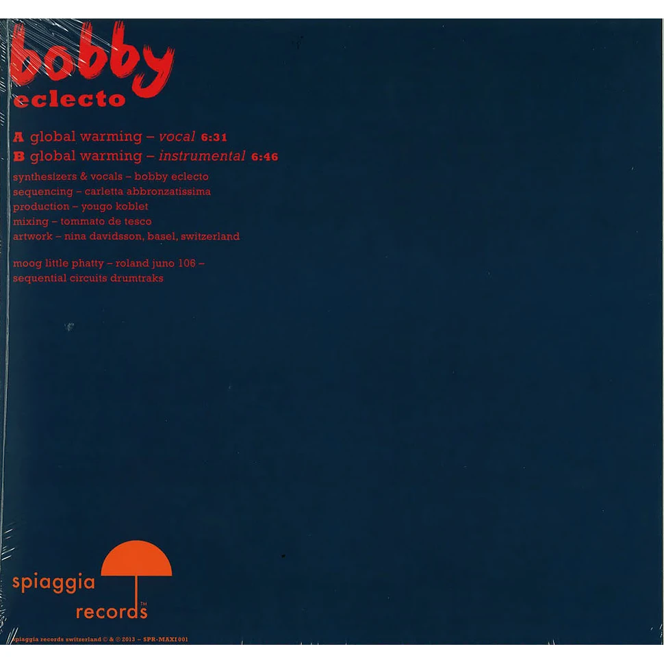 Bobby Eclecto - Global Warming