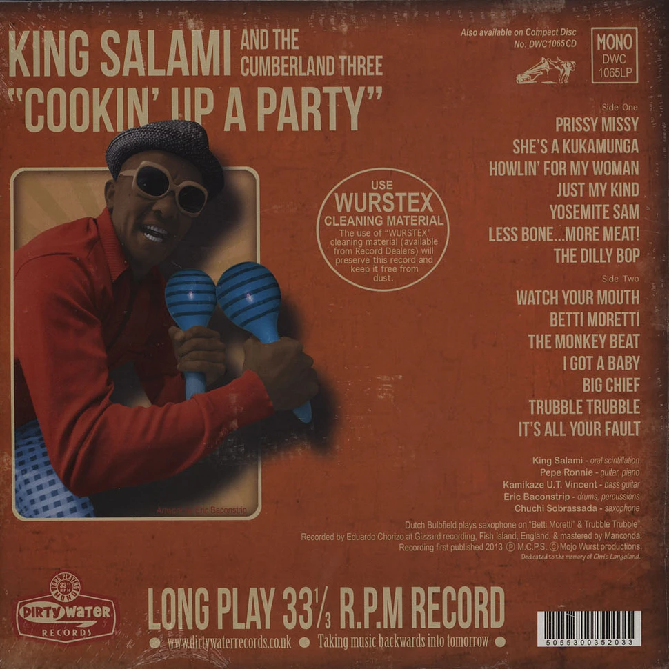 King Salami & The Cumberland 3 - Cookin’ Up A Party
