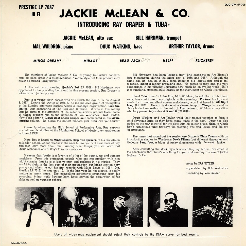 Jackie McLean - Jackie McLean & Co.