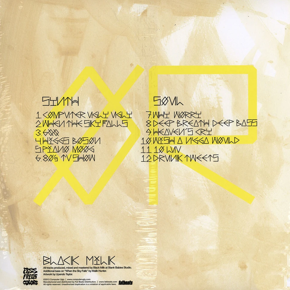 Black Milk - Synth Or Soul