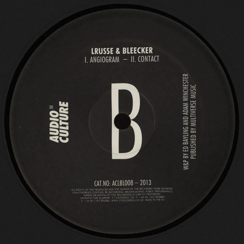 Lrusse & Bleecker - Peier Field EP