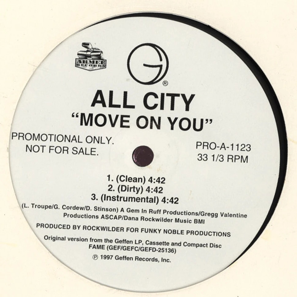 All City - Move On You / Basic Training