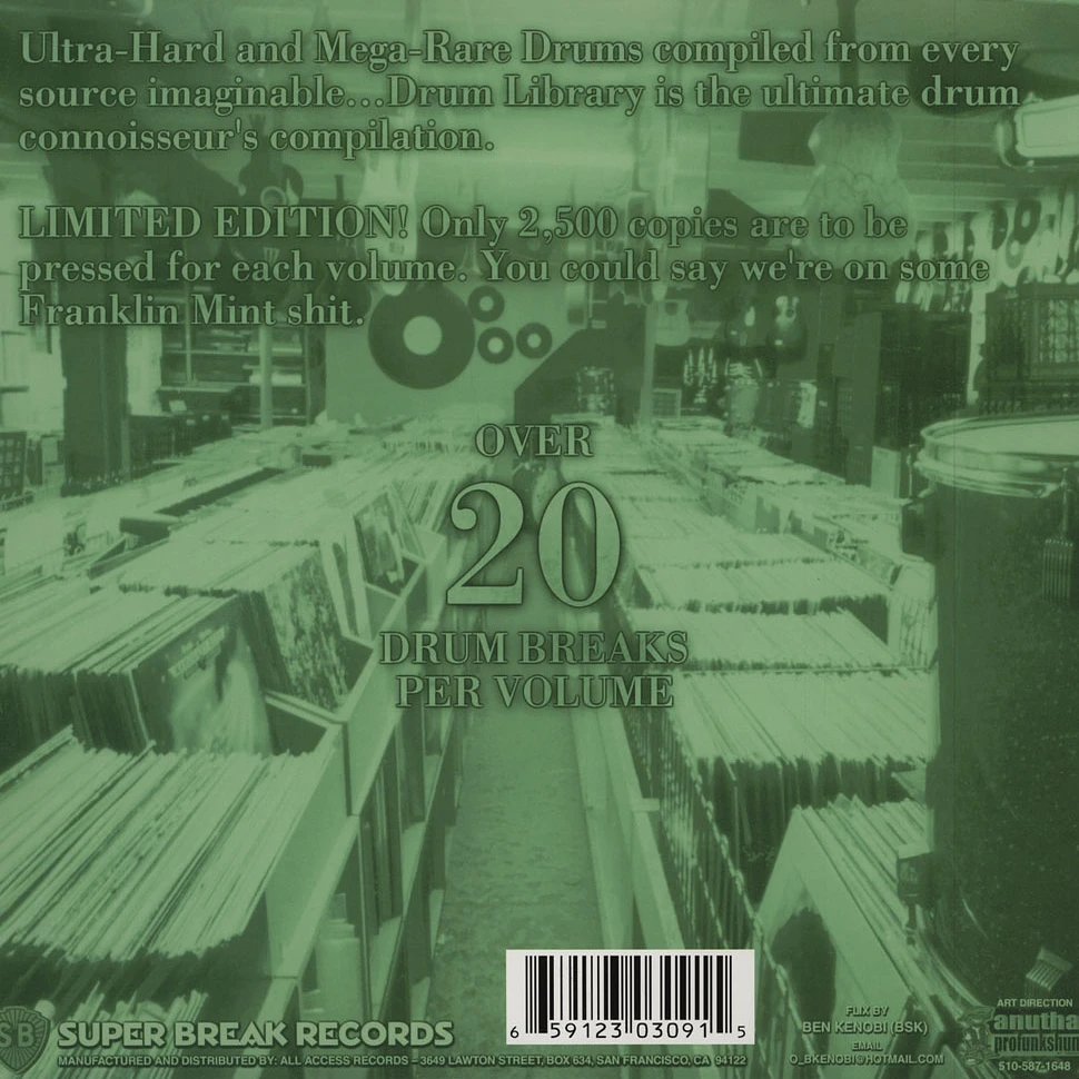 DJ Paul Nice - Drum Library Volume 10