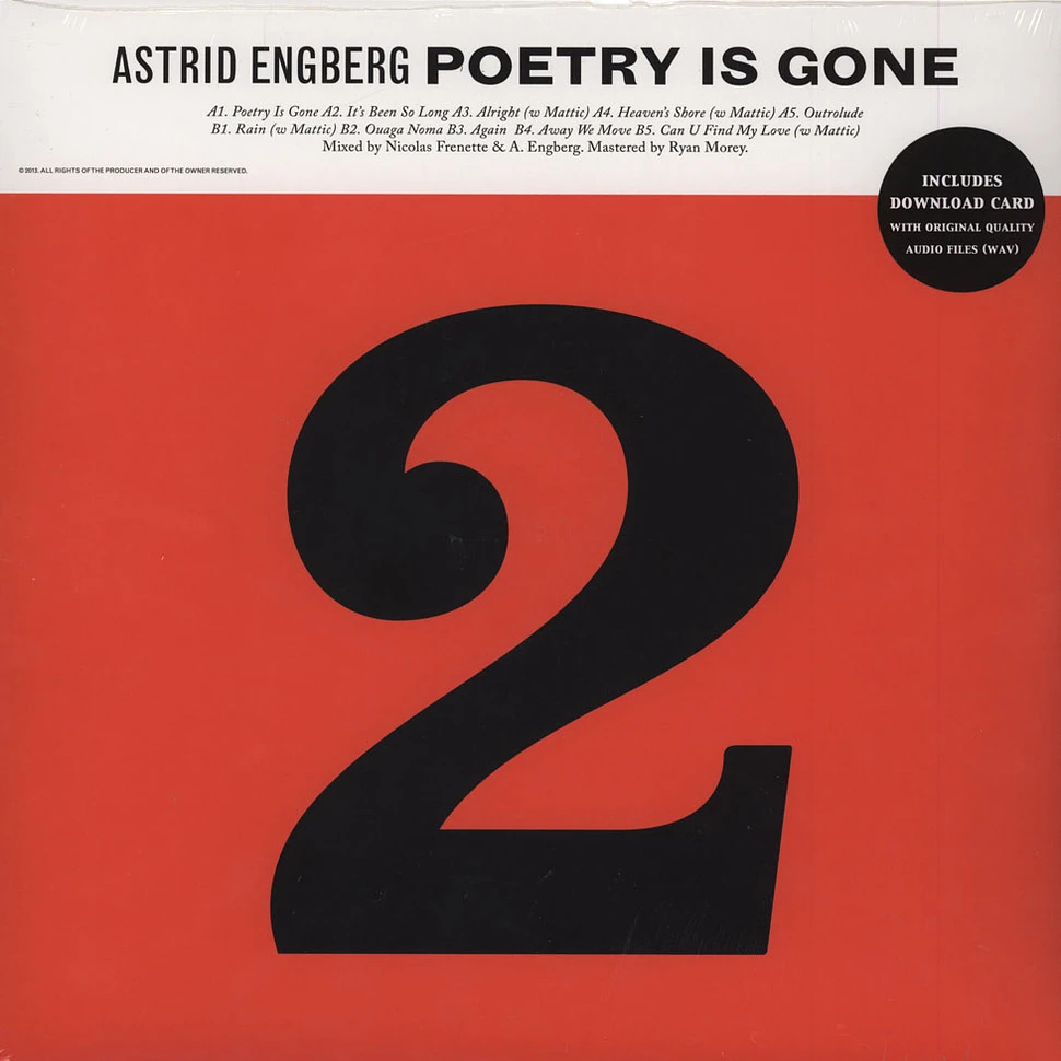 Astrid Engberg - Poetry Is Gone