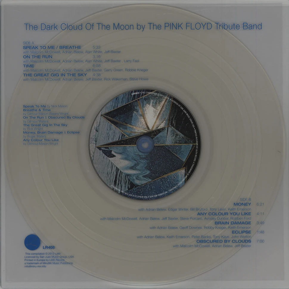 The Pink Floyd Tribute Band - The Dark Cloud Of The Moon