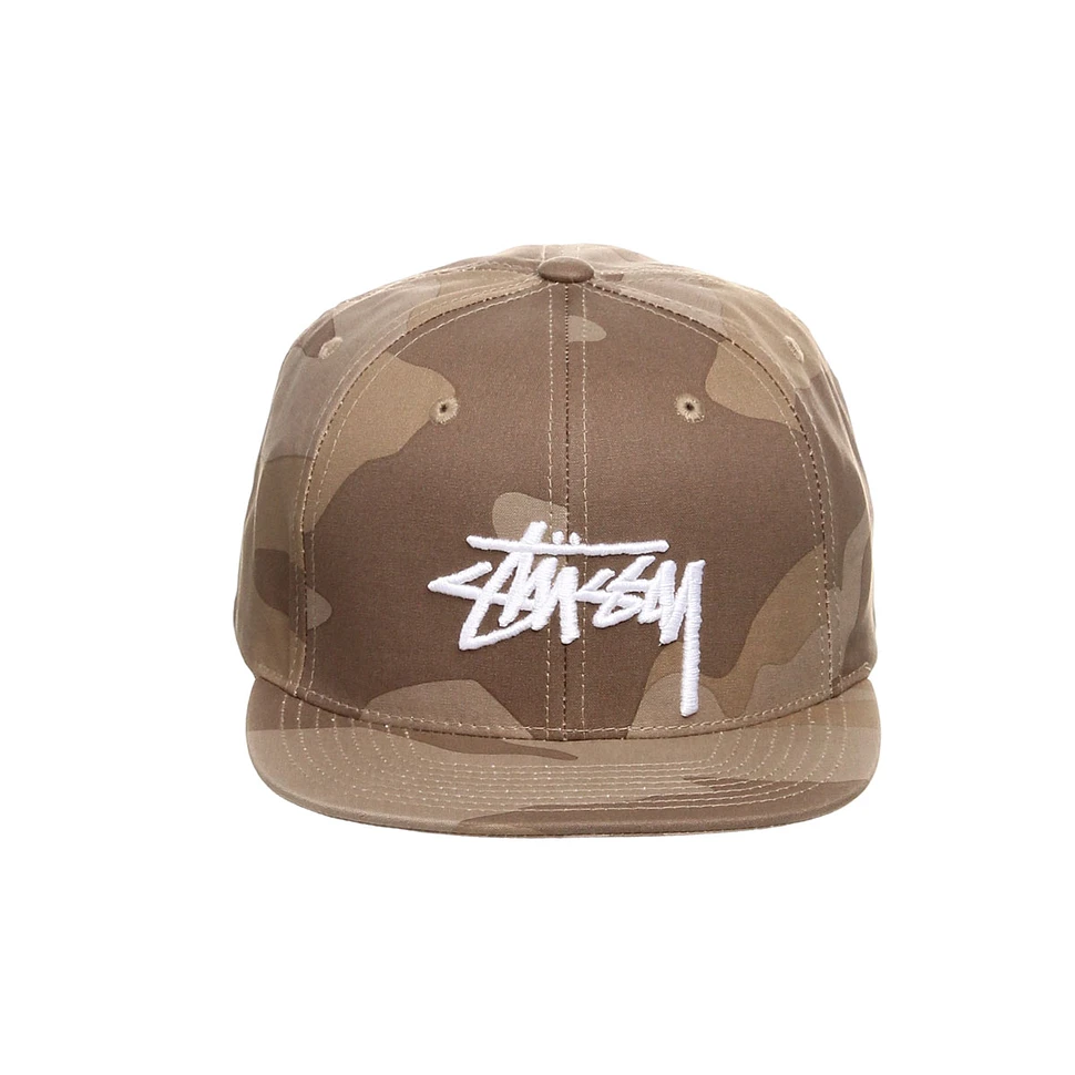 Stüssy - Camo Stock Snapback Ballcap