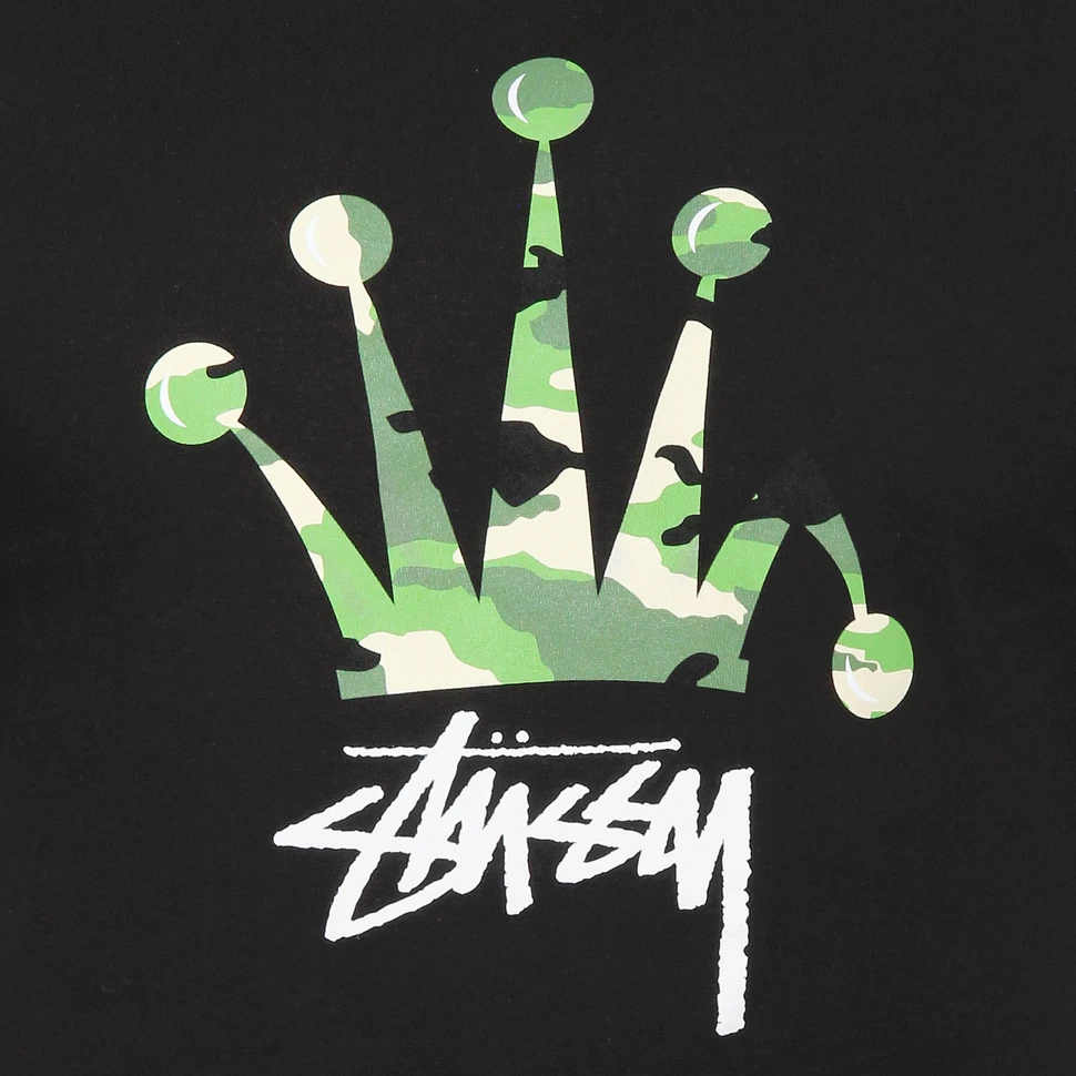 Stüssy - Camo Crown T-Shirt