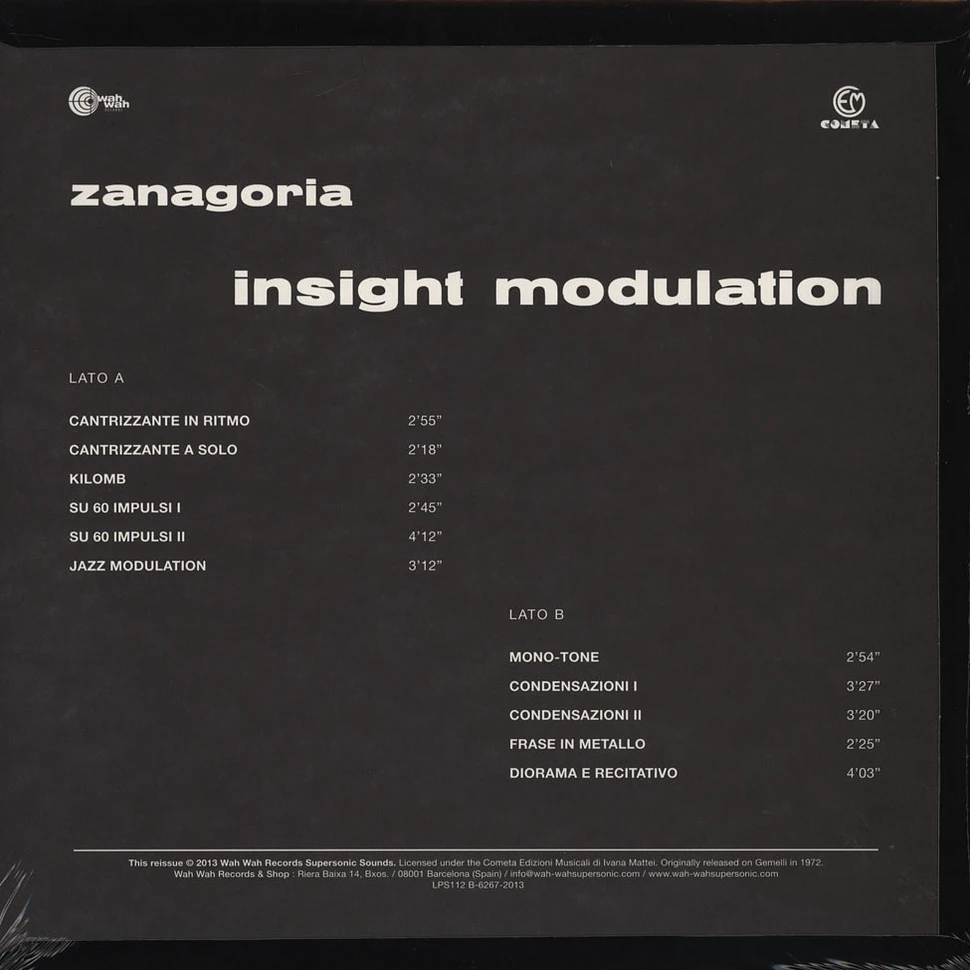 Zanagoria - Insight Modulation