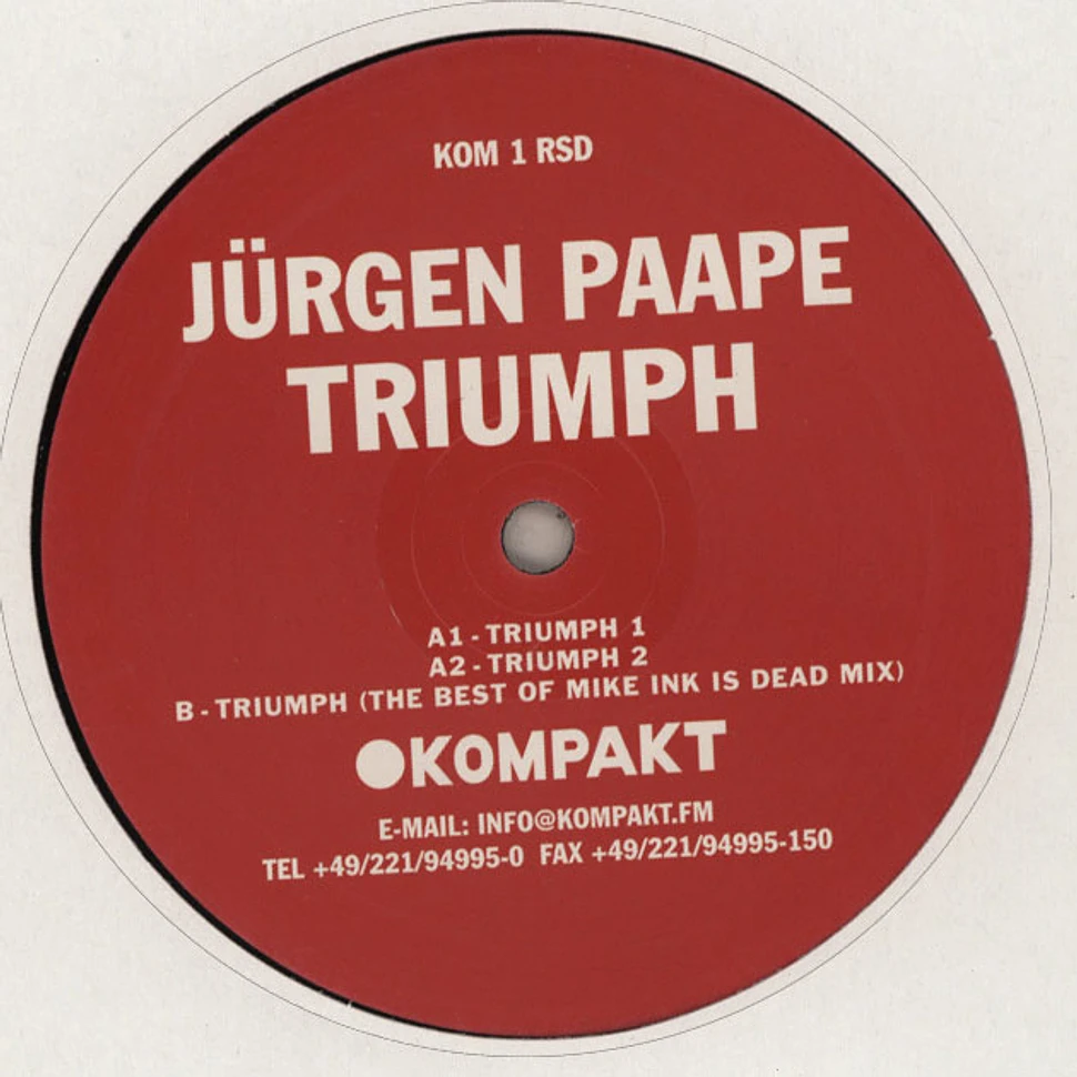 Jürgen Paape - Triumph