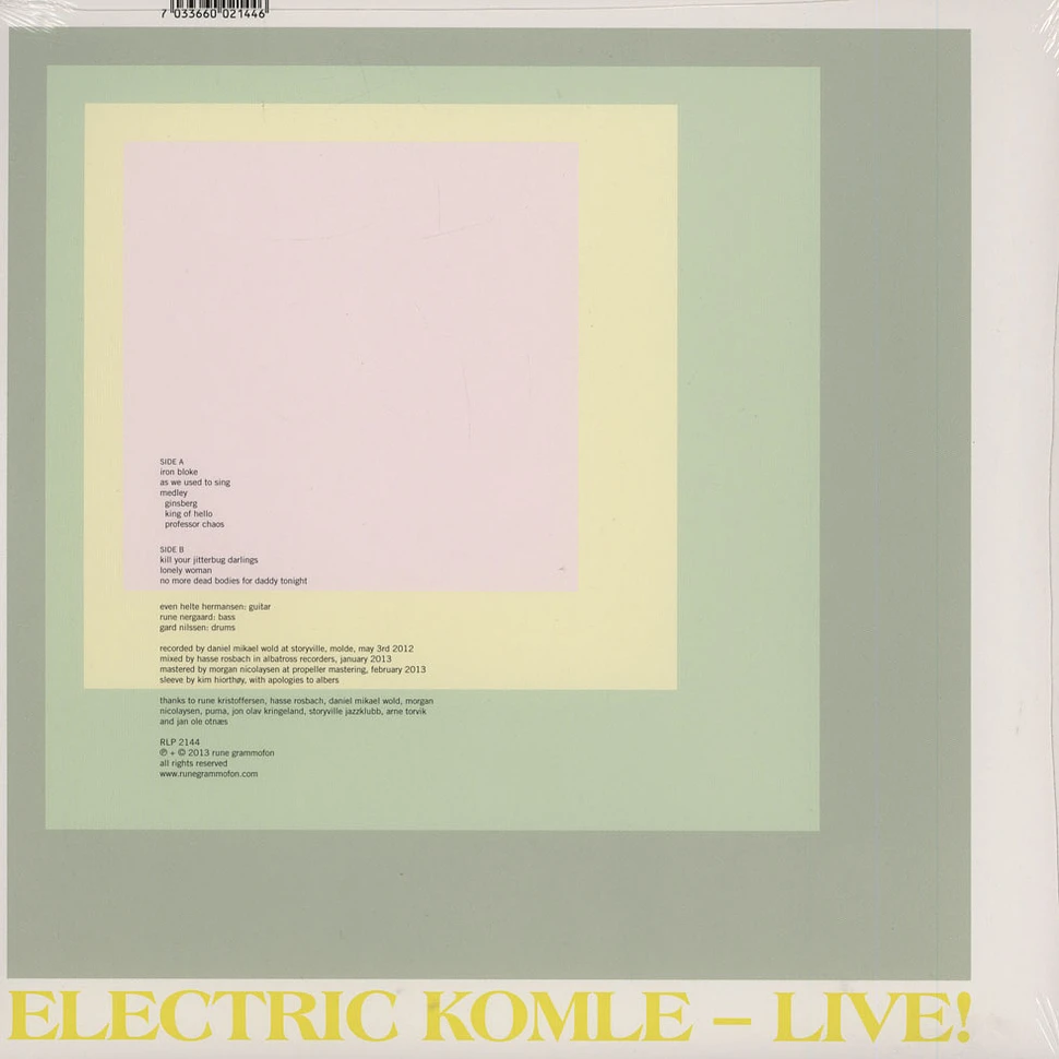 Bushman's Revenge - Electric Komle:Live!