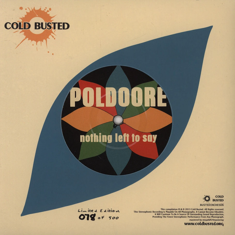 Poldoore - Nothing Left To Say