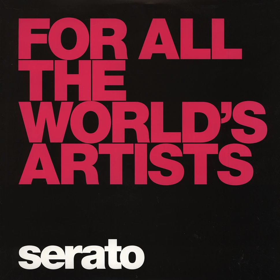 Serato - Control Vinyl Performance Series BLACK For All The Worlds Artists