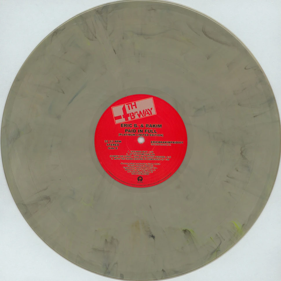 Eric B. & Rakim - Paid In Full Colored Vinyl Edition