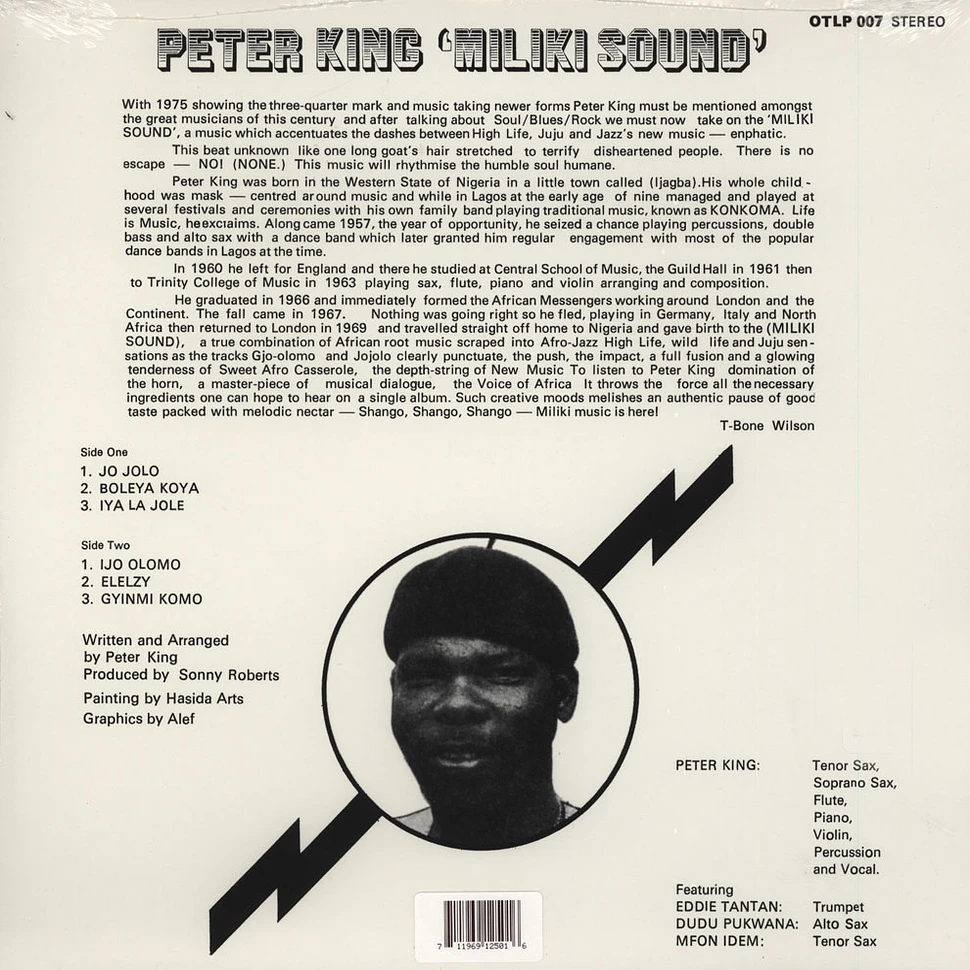 Peter King - Miliki Sound