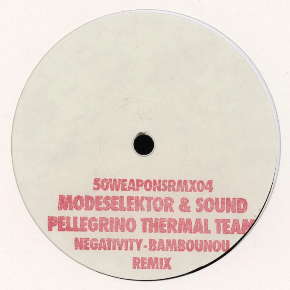 Modeselektor / Sound Pellegrino Thermal T. - Negativity Bambounou Remix