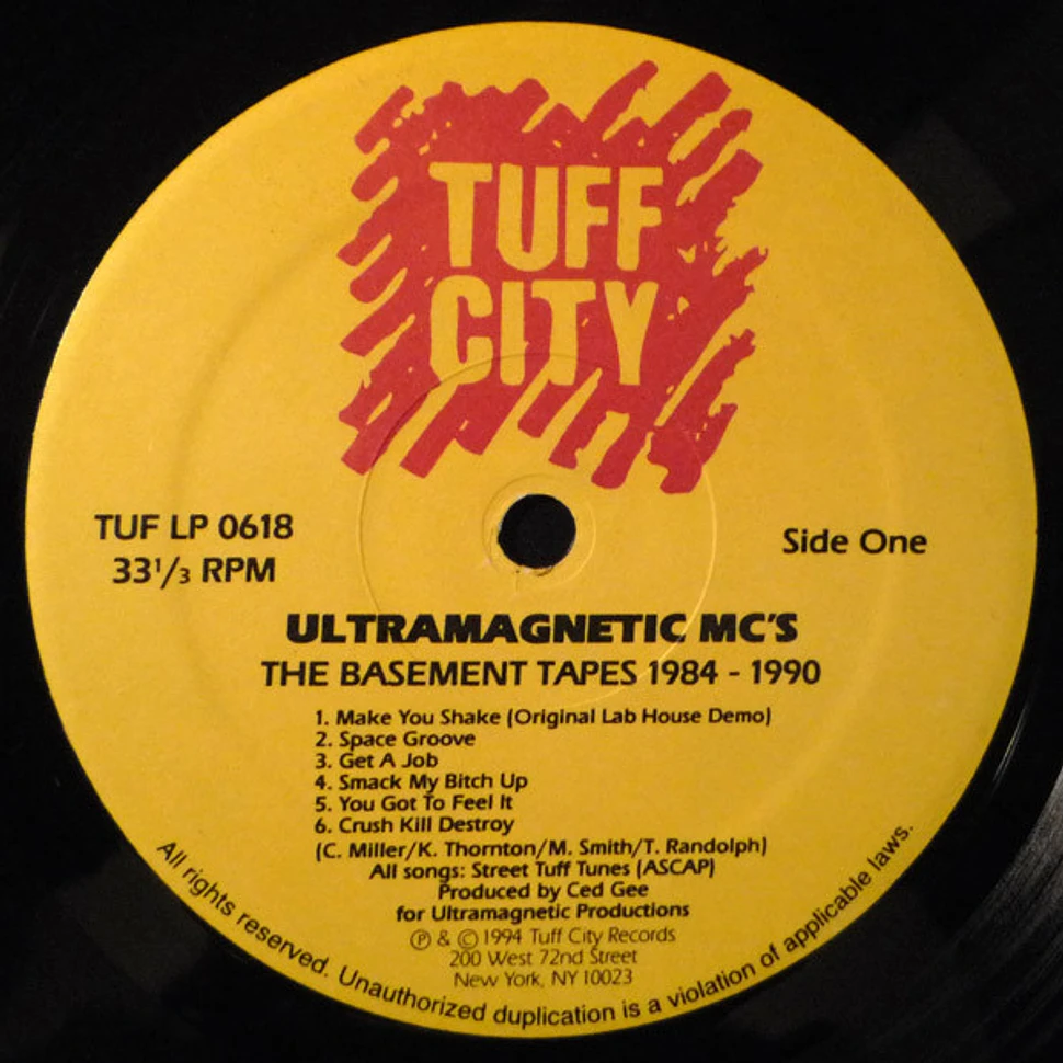 Ultramagnetic MC's - The Basement Tapes 1984-1990