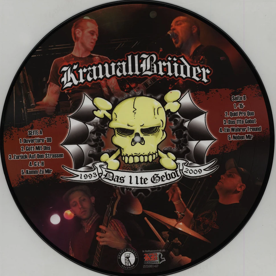 Krawallbrüder - Das 11te Gebot Picture LP