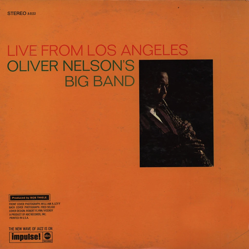 Oliver Nelson's Big Band - Live From Los Angeles