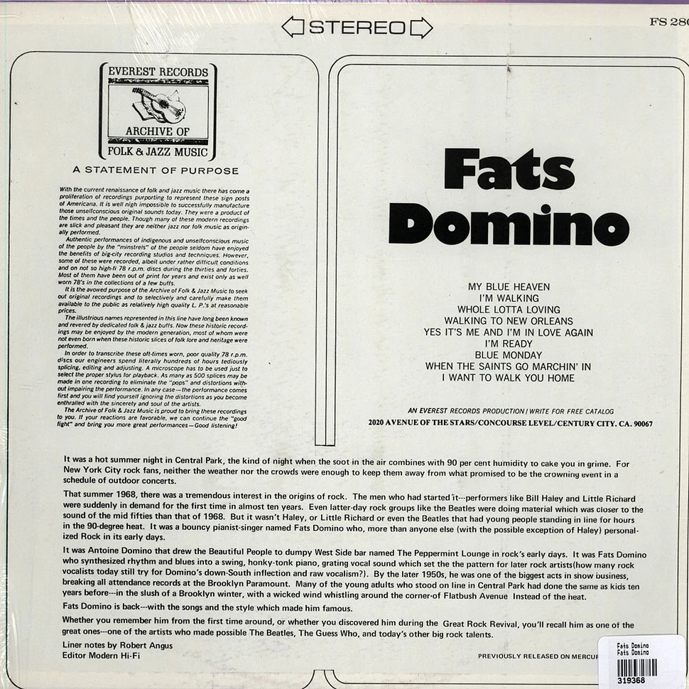 Fats Domino - Fats Domino