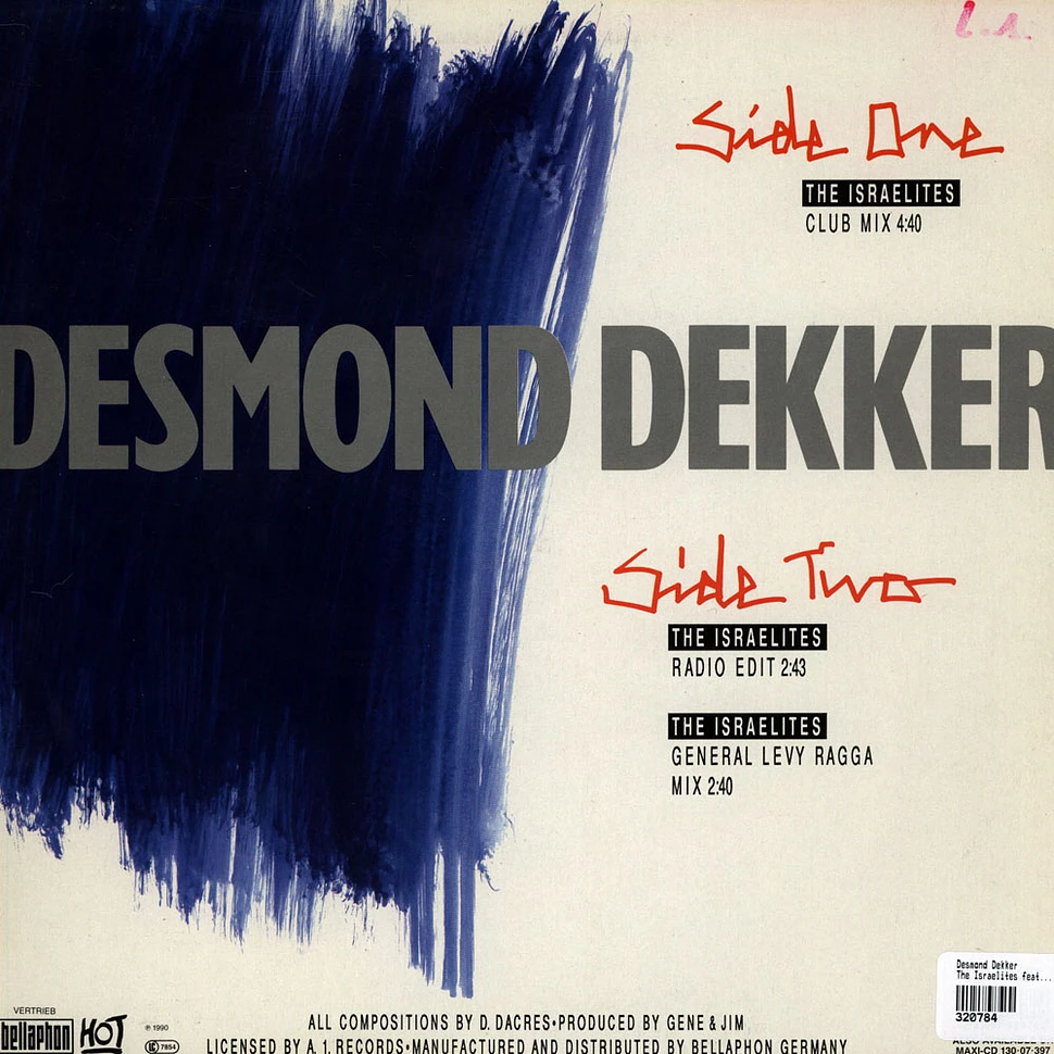 Desmond Dekker Featuring General Levy - The Israelites