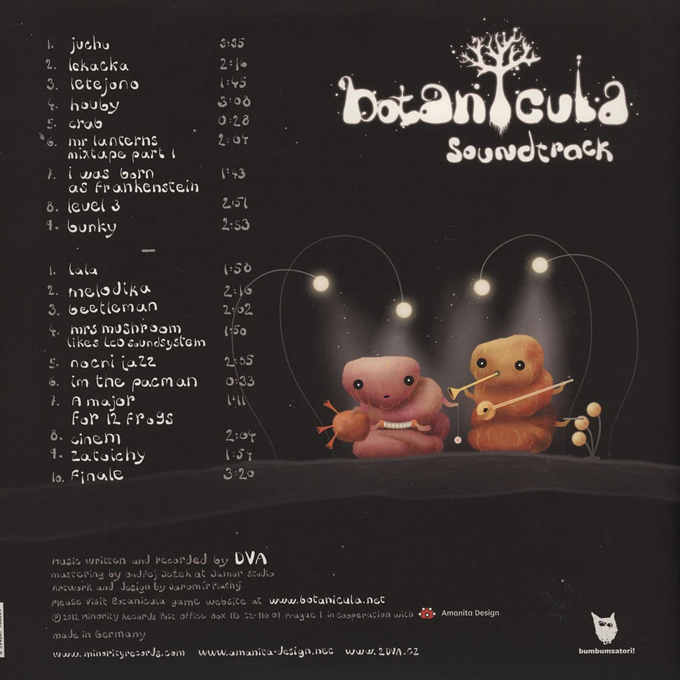 DVA - Botanicula Soundtrack Black Vinyl Edition