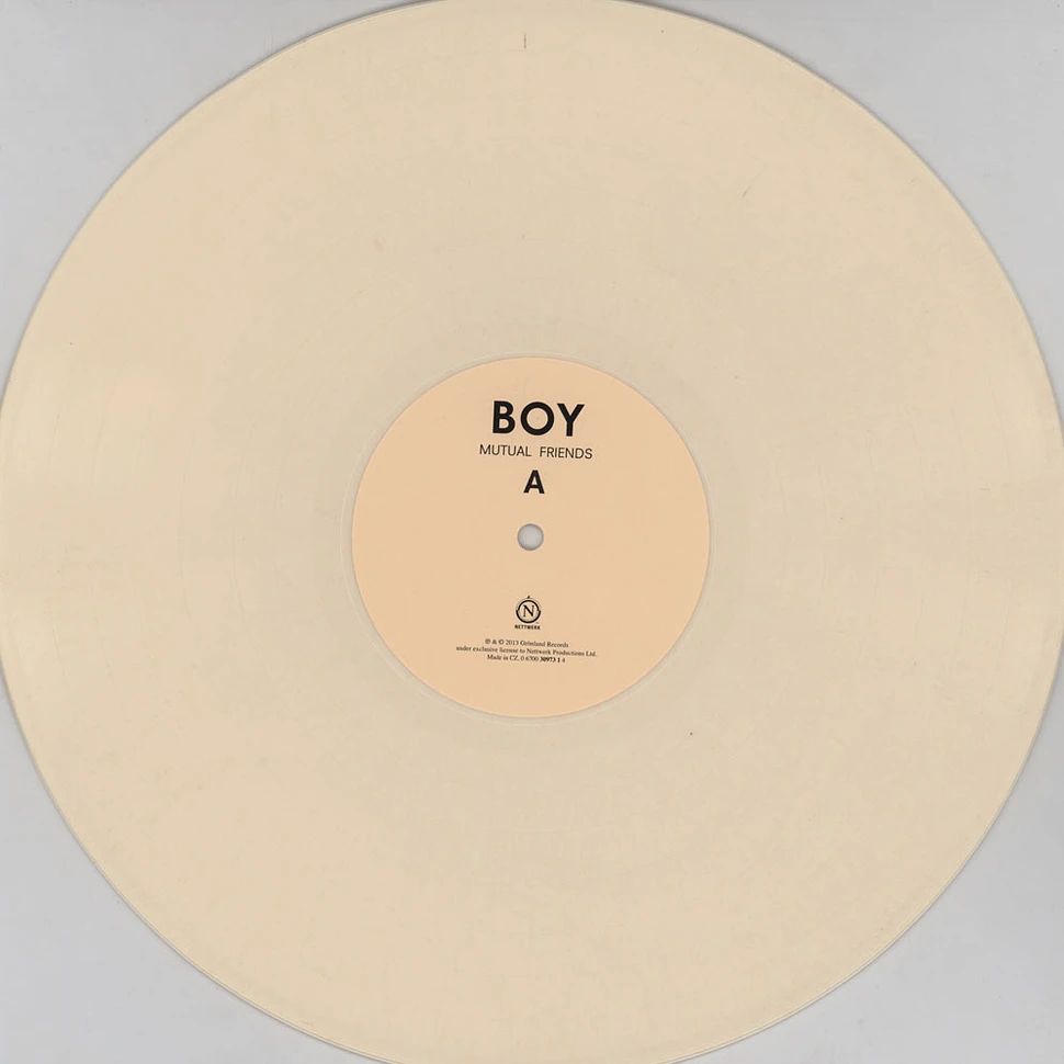 Boy - Mutual Friends Limited Colored Vinyl Edition