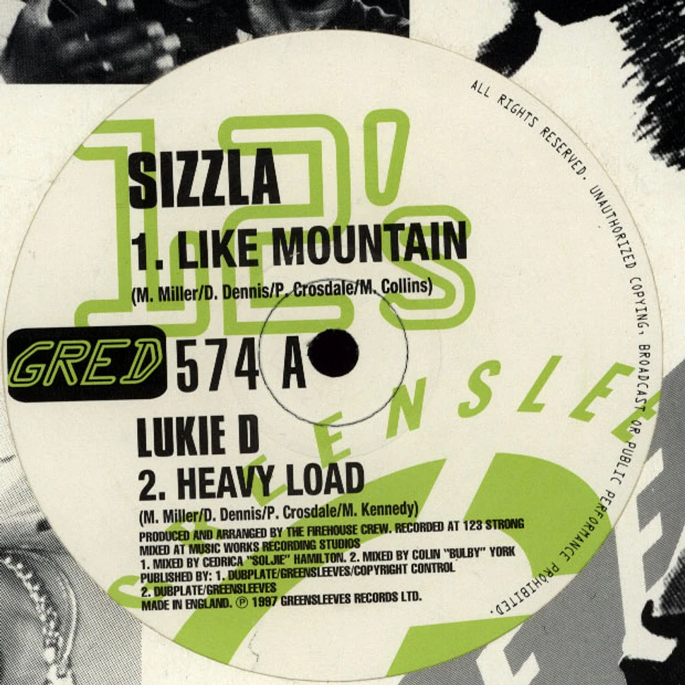Sizzla / Jah Cure - Like Mountain / Chant Rastaman