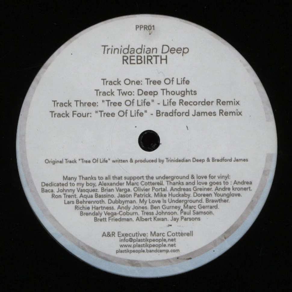 Trinidadian Deep - Rebirth EP
